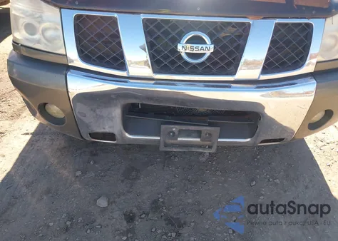 2004 Nissan Titan Le из США, поврежденный, VIN 1N6AA06A54N515860